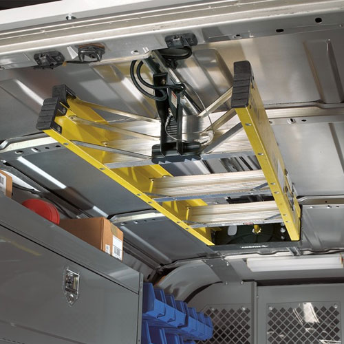 Inside Ladder Racks Storage for Van - JET RACK Universal 