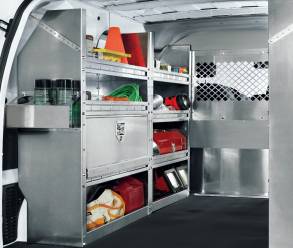 Chevy City Express Van Shelving