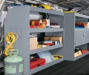 Ford E-Series Van Shelving