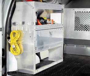 Ford Transit Connect Van Shelving Storage