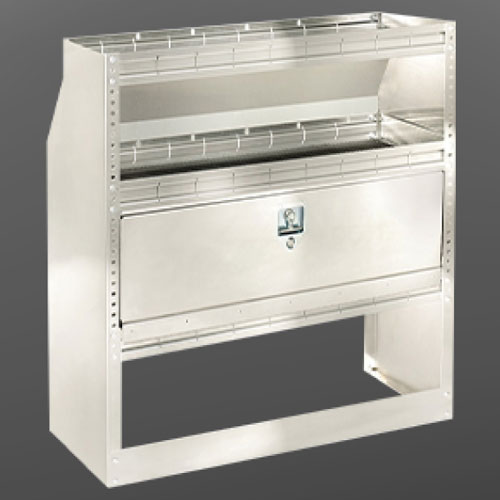 Aluminum Shelving For Standard Height Vans