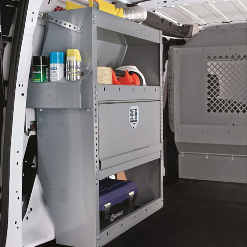 Steel Van Shelving For Mini Vans