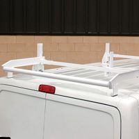 The Ultimate Aluminum Ladder Rack for the Nissan NV - Two Cross Supports