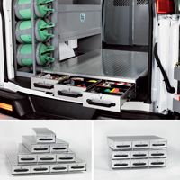 Heavy-Duty Aluminum Slide Large Drawer Floor Storage Units