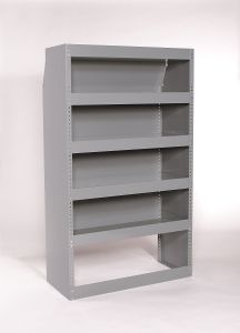 Maximum Capacity 65" High Shelving w/ Closed Back for Sprinter, Nissan NV High Roof Shelves & Ford Transit Medium & High Roof Vans