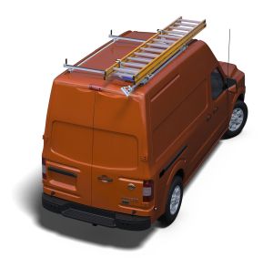 Nissan NV Aluminum Side Access Rotation Rack - Curb Side