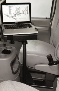 RAM No Drill™ Vehicle Laptop Mount (Most Vans)