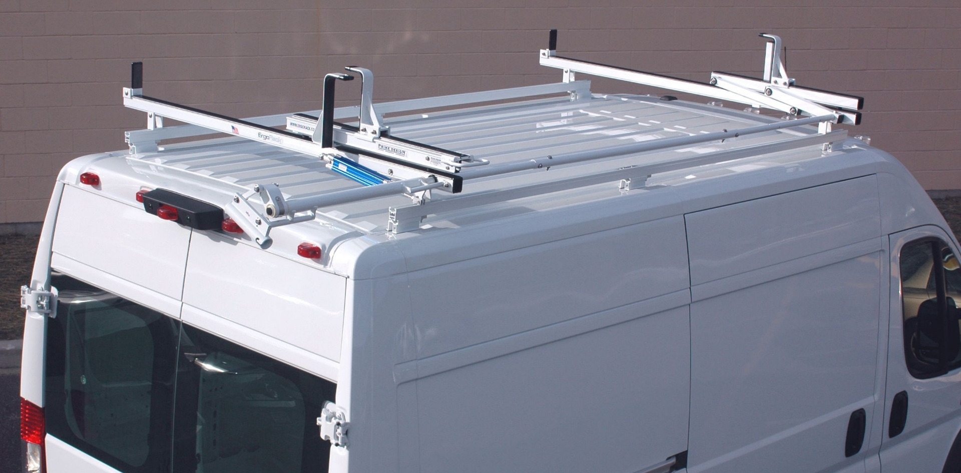 Ford Transit Side Access Rotation Ladder Rack - Curb Side Only | American Van Equipment