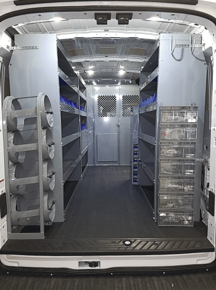 Smart Van Shelving & Racking Ideas for Carpenters