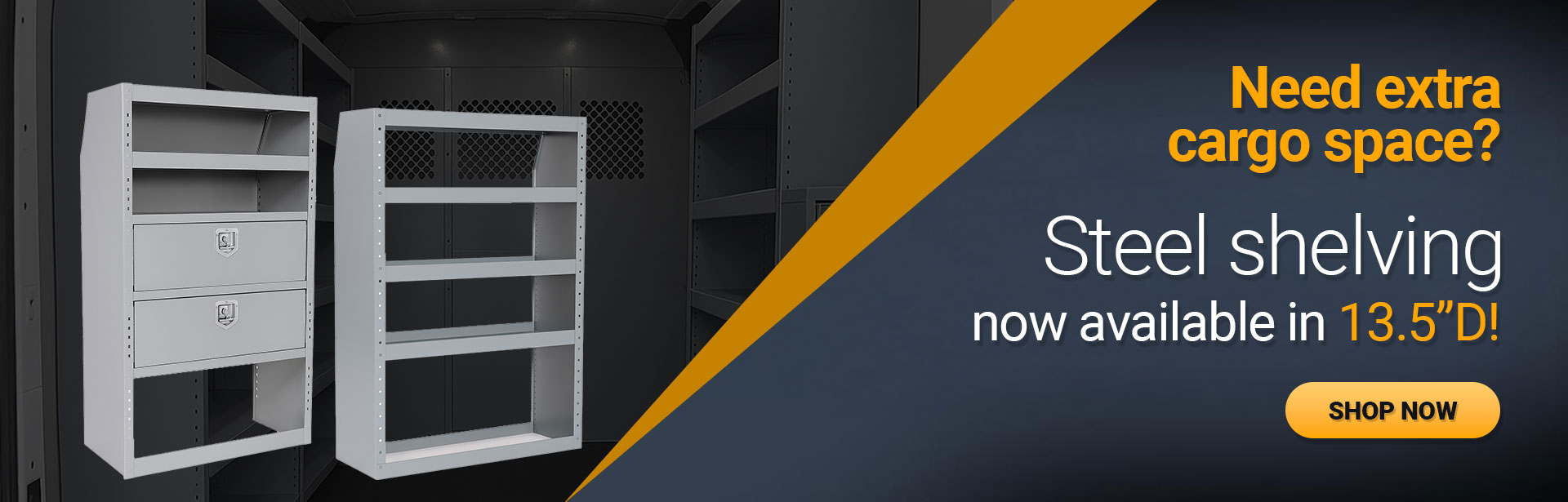 Steel Shelving 13.5