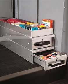 Aluminum Slide Drawers
