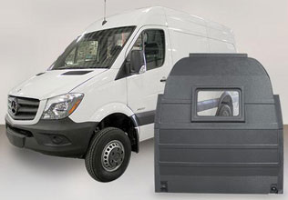 Sprinter, High Roof - Window Partition